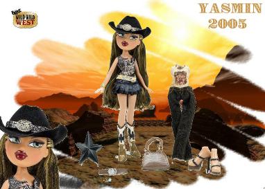 bratz yasmin wild west